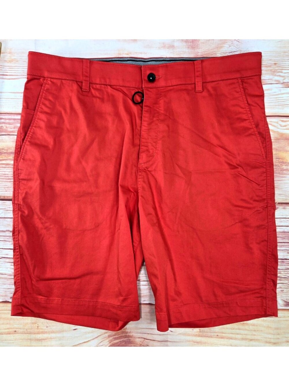 Nike Dri-Fit Mens Red Casual Shorts Size 36